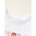 thumbnail image 4 of Bagilaanoe Toddler Baby Girl Boy Thanksgiving Sweatshirt Long Sleeve Letter Print Pullover 6M 12M 18M 24M 3T Kids Fall Loose Tee Tops, 4 of 9