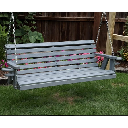 Outdoor Garden Patio 5 Ft Gray Finish Quick Ship Amish Heavy Duty Outdoor Garden Patio 5 Ft Gray Finish Quick Ship Amish Heavy Duty 800 Lb Roll