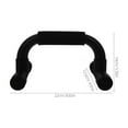 thumbnail image 2 of Raindrops Pushup Handles Set Pushup Bars Engineering Plastics 1 Pair, 2 of 8