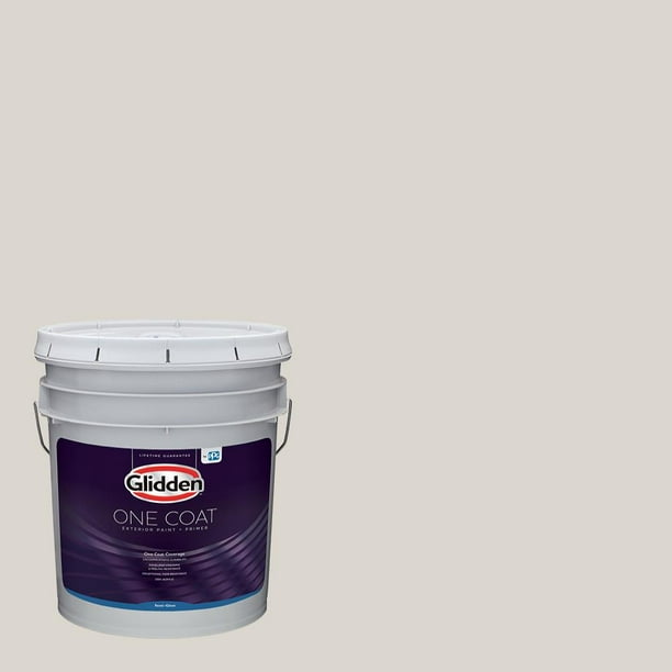 Glidden One Coat, Exterior Paint + Primer, Silent Smoke