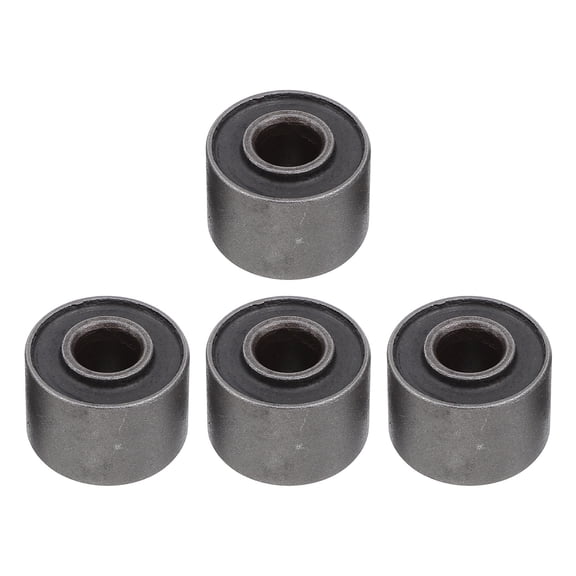 ELAYARD Rear Shock Bushing Motorcycle Shock Absorber Bushing Stainless Steel Black 1 Set