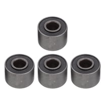 ELAYARD Rear Shock Bushing Motorcycle Shock Absorber Bushing Stainless Steel Black 1 Set