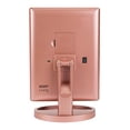 thumbnail image 6 of Makeup Mirror with 21 LED lights,3x/2x Magnification,Trifold Mirror, 180 Adjustable Rotation, Dual Power Supply, Countertop Cosmetic Mirror - Rose Gold, 6 of 6
