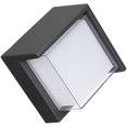 thumbnail image 1 of 12W Modern LED Outdoor Wall Light Impermeable Impermeable IP65 / Aluminio + acrílico / 3000K blanco cálido / Lámpara de pared LED, 16X10CM (Cuadrado) Adepaton GX-518, 1 of 4