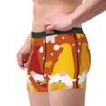 thumbnail image 5 of Salouo Happy Thanksgiving Three Gnomes Print Men's Boxer Briefs,Breathable Underwear Elastic Waistband Briefs for Men -X-Large, 5 of 8