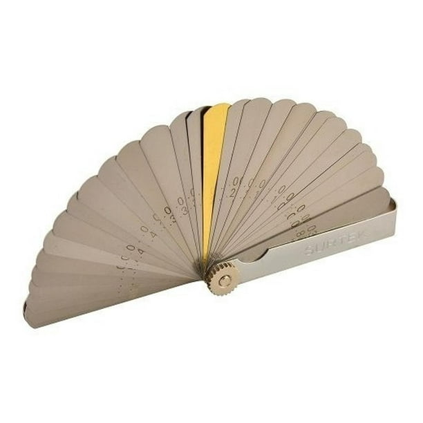 Calibrador 32 Hojas Acero Inoxidable SURTEK 107329