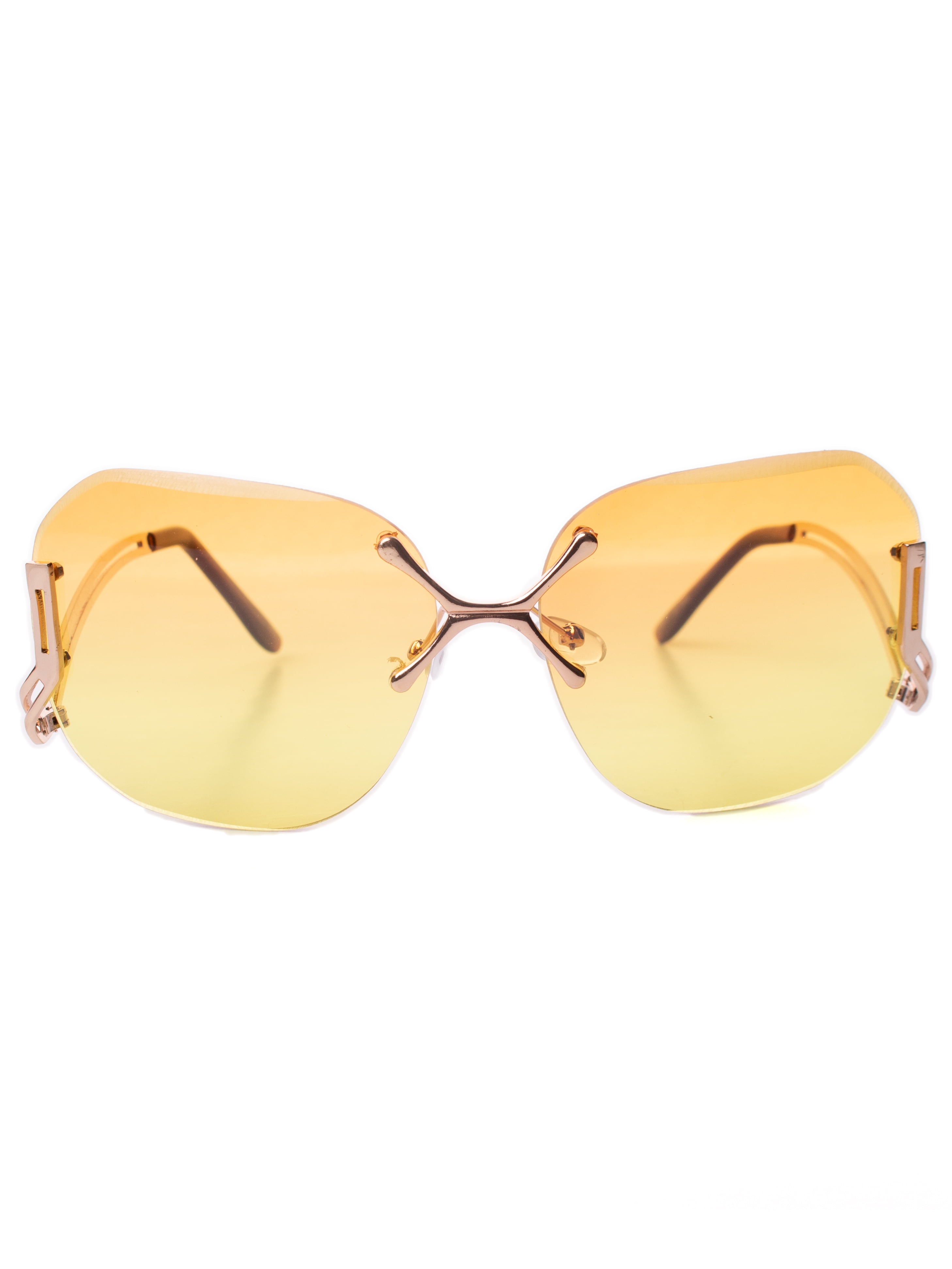 yellow designer sunglasses