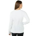 thumbnail image 2 of koi Lite 445 Clarity Jacket White X-Small, 2 of 3