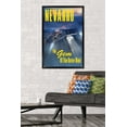 thumbnail image 2 of Star Wars: Nevarro - Visit Nevarro by Russell Walks 23 Wall Poster, 22.375" x 34" Framed, 2 of 5