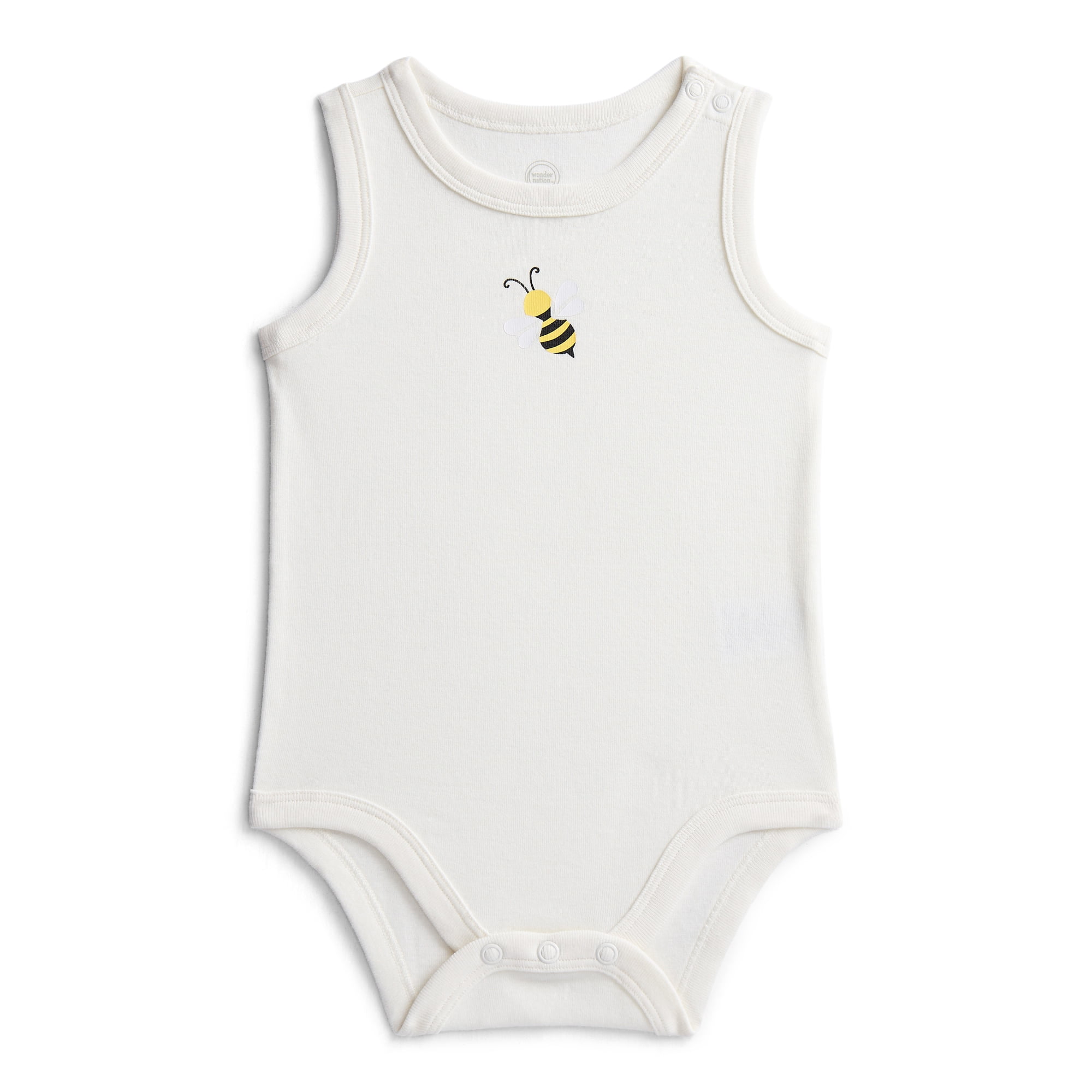 Wonder Nation Baby Girls Tank Bodysuit, Sizes 0-24 Months