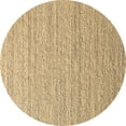 thumbnail image 1 of Ahgly Company Machine Washable Indoor Round Solid Brown Modern Area Rugs, 4' Round, 1 of 4