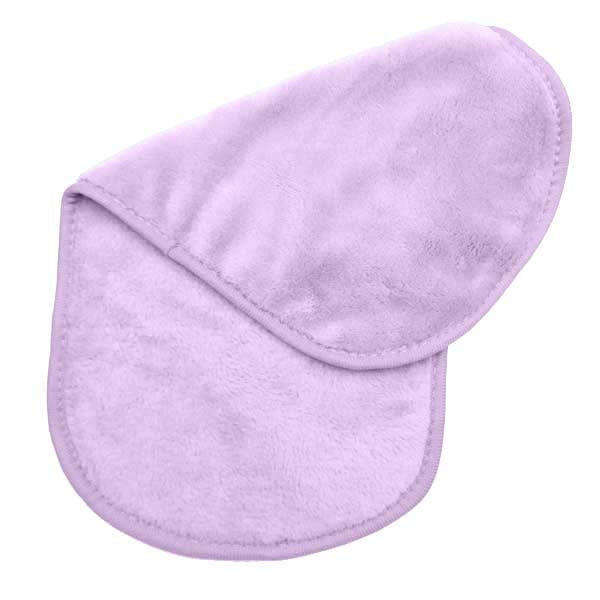 MAKEUP Face Towel Set Purple + White - Juego de toallas faciales, blanco y  violeta, Twins