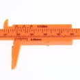 thumbnail image 3 of de 2 Piezas de Calibre de Reg de Vernier de Plástico Métrico / Pulgadas 0-80 Mm / 150 Mm, Proporciona Una Lectura entre Azul Yotijar Regla de precisión de Vernier Vernier, 3 of 8
