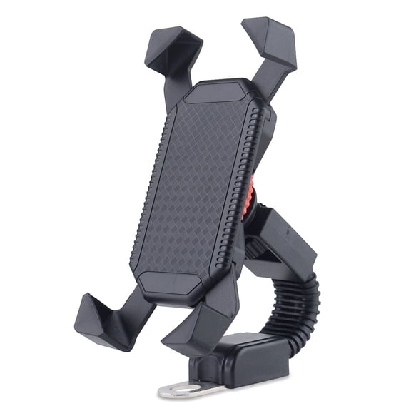 Samrtphones Mount for Rear View Hold with 4 Claws Easy to Use Motorcycle Phone Stand for Motorbike Scooters