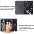 thumbnail image 2 of Galaxy Constellation Mouse Pad, Gaming Mouse Mat Square Waterproof Mouse Pad Non-Slip Rubber Base MousePads for Office Home Laptop Travel, 9.5"x7.9"x0.12" Inch, 2 of 6