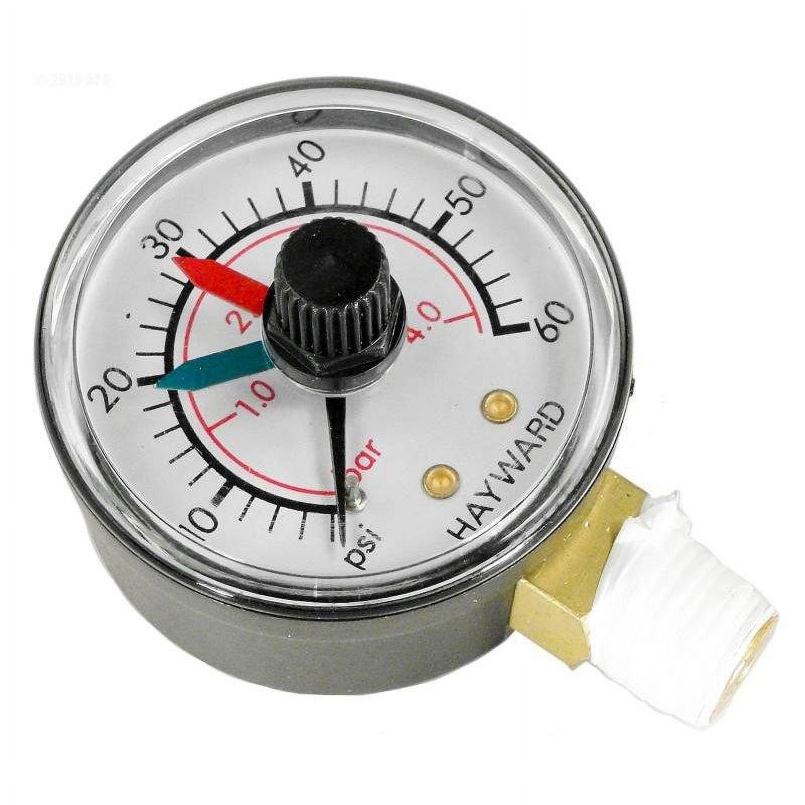 Hayward ECX271261 Pressure Gauge with Adjustable Dial for