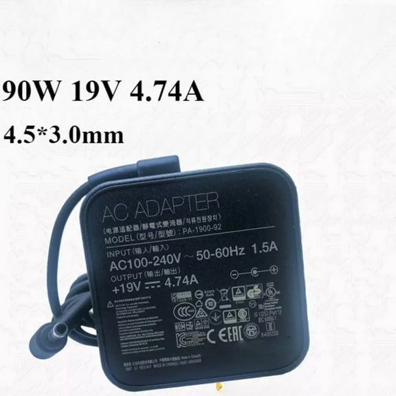 19V 4.74A 90W Laptop Charger for ASUS Zenbook Flip 15 Q529ZA ADP-90LE B 4.5mm Adapter