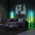 thumbnail image 4 of SUPERHUNTER RGB LED Floor Lamp Black Finish, 4 of 13