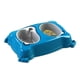 thumbnail image 1 of Comedero Bebedero Perro Doble Plast Pet New Practi Grande Azul, 1 of 2
