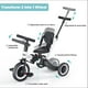 thumbnail image 4 of newyoo Bicicleta para niños pequeños, triciclos 4 en 1 para niños de 1,2,3 años, bicicleta de equilibrio, regalo de cumpleaños y juguete para niños y niñas, triciclo para niños con manija de dirección, 4 of 5
