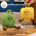 thumbnail image 4 of Cartoon Cute Vegetable Plush Doll - Creative Chili Plush Toy Home Decoration Gift - 5.9inches, 4 of 8