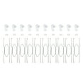 thumbnail image 1 of Uxcell 10Pcs Soporte para Platos, Soportes de Pared Invisibles de Acero Inoxidable de 7.5 pulgadas, Plateado, 1 of 6
