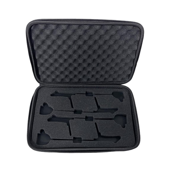 YIGSECU Durability Fishing Gear Organizers Fishing Bites Alarm Storage Case with Zippers