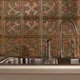 thumbnail image 5 of FASÄDE Traditional Style/Pattern 10 Decorative Vinyl Backsplash 15 sq ft Kit in Copper Fantasy, 5 of 7