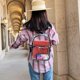 thumbnail image 1 of Bolsa Mochilas transparentes de PVC para mujer, mochila escolar transparente, bolsos de hombro (negro) JShteea Para Estrenar, 1 of 6