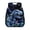 Blue Robot Dinosaur, variant on HUIACONG 13.5 Inch Kids School Backpack Cute Pink Axolotl Bubble Pattern Water Resistant Multi Pocket Adjustable Padded Breathable Shoulder Straps Lightweight Large Capacity Bookbag for Preschool