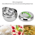 thumbnail image 4 of Contenant Isotherme à Soupe pour Aliments Chauds Adultes, Boîte à Lunch Isolée en Acier Inoxydable Double Paroi Récipient Thermique avec Compartiment et Couvercle 1.3L / 44Oz, 4 of 5