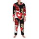 thumbnail image 3 of Balery Love Gnomes Pijama para Hombre de Dos Piezas con Manga Larga, Conjunto de Dormir y Descanso Suave con Bolsillos-Large, 3 of 7