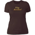 thumbnail image 5 of Feliz Navidad Ladies Boyfriend Tee Shirt, 5 of 10