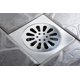 thumbnail image 4 of Protectores de drenaje, colador de rejilla de residuos para baño, inodoro, lavandería, jardín, cocina al aire libre (2 unidades, plateado), 4 of 5