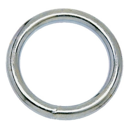 

Campbell Chain T7665042 Welded Ring 1-1/2 Inch Inside Diameter Nickel Plated Steel (Case of 10)