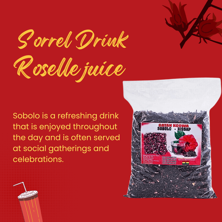 salasola✳︎プロフ必須✳︎ Motherland Groceries Sobolo, Hibiscus Tangy Refreshing Beverage