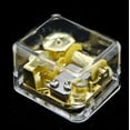 thumbnail image 2 of Clear 18 Note Acrylic Box Musical Paperweight - Teddy Bear's Picnic (John W Bratton), 2 of 2