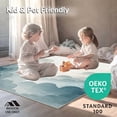 thumbnail image 4 of ODIKA 4'x6' Machine Washable Non-Slip Area Rug, Cloudscape Dreamscape for Serene Spaces High Traffic Rug, Gray, 130117, 4 of 7