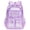 Purple, variant on Gaexia Backpacks,Jelly Transparent Backpack for Students, Large Capacity Casual Daypack for School Commute Travel, Clear Backpack
