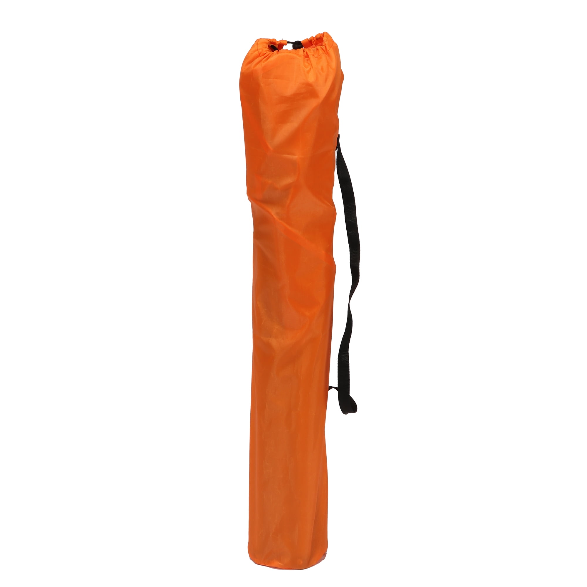Ozark Trail Quad Folding Camp Chair with Cup Holder, Orange