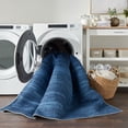thumbnail image 7 of Nourison Nourison Washables 2'2" x 8' Grey Modern Indoor Non-Slip Flatweave Rug, 7 of 7