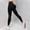 Black, variant on IDALL Leggings for Women Yoga Pants Women Thick High Waist Yoga Pants With Pockets Workout Running Yoga Leggings For Women Workout Leggings for Women High Waisted Pants Black L