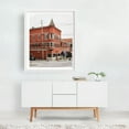 thumbnail image 2 of Rutland Architecture 01 - Rutland Vermont Photography White Framed Wall Art Print 16 x 20 inches, 2 of 3