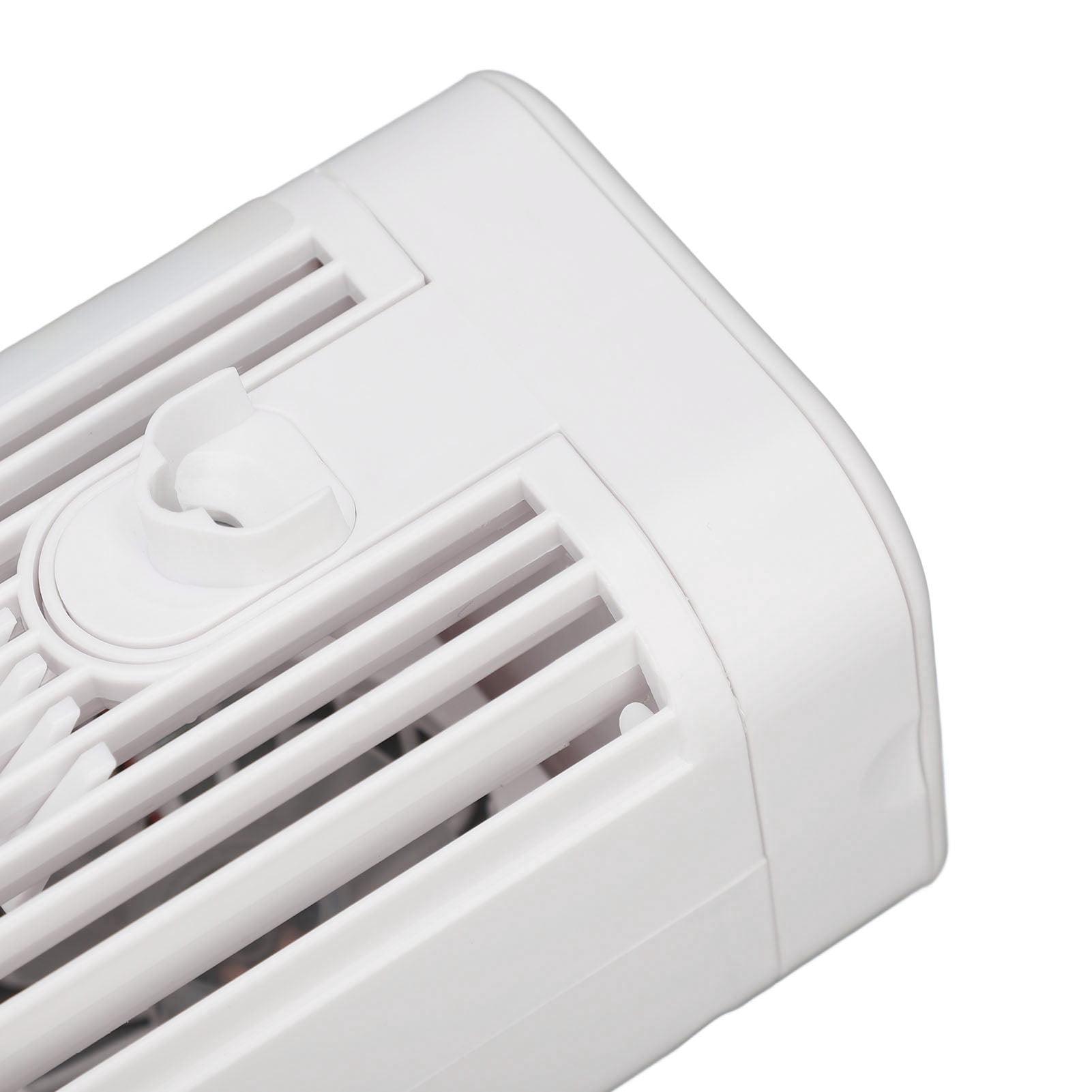 YAHHU Portable Air Conditioner with Light USB Plug 3 Speed Dual Fans Mini Air Cooler 120mL Water Tank Desktop Fan (8.7 inches / 22.1 cm)