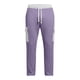 thumbnail image 4 of Pantalones de Cintura Alta de Pierna Ancha para las Mujeres Casual de Color Sólido Pantalones de Cordón de Lino, Pantalones Largos con Cierre con Botones, 4 of 7