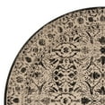 thumbnail image 6 of SAFAVIEH Brilliance Collection BRL502C Creme / Black Rug, 6 of 6