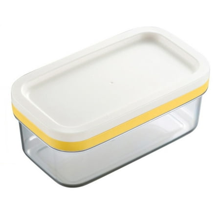 

2 in 1 Butter Slicer Saver Keeper Case Butter Container Storage with Lid