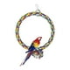 thumbnail image 1 of bird Swing, Cage Hanging Toys Cotton Rope Bite Resistance Perches Toy Parrot Toy Boredom Breaker for Budgie, Cockatiels,Small Parakeets (M 18cm), 1 of 4