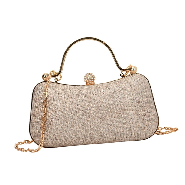 Bolso bandolera Yinane Oro Bolso de hombro