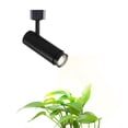 thumbnail image 1 of FSLiving Têtes d'Éclairage sur Rail en J Spectre Complet pour Plantes d'Intérieur Style Linéaire Noir Design Rotatif Lumières avec Point Gimbalé Zoom Réglable Idée de Lumière pour Grande Plante, 1 of 7